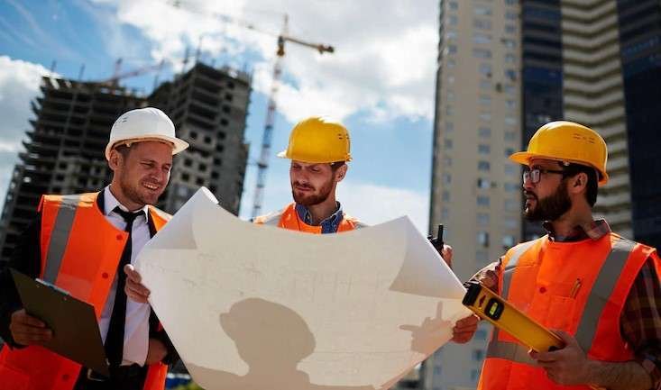 construction work in Australi